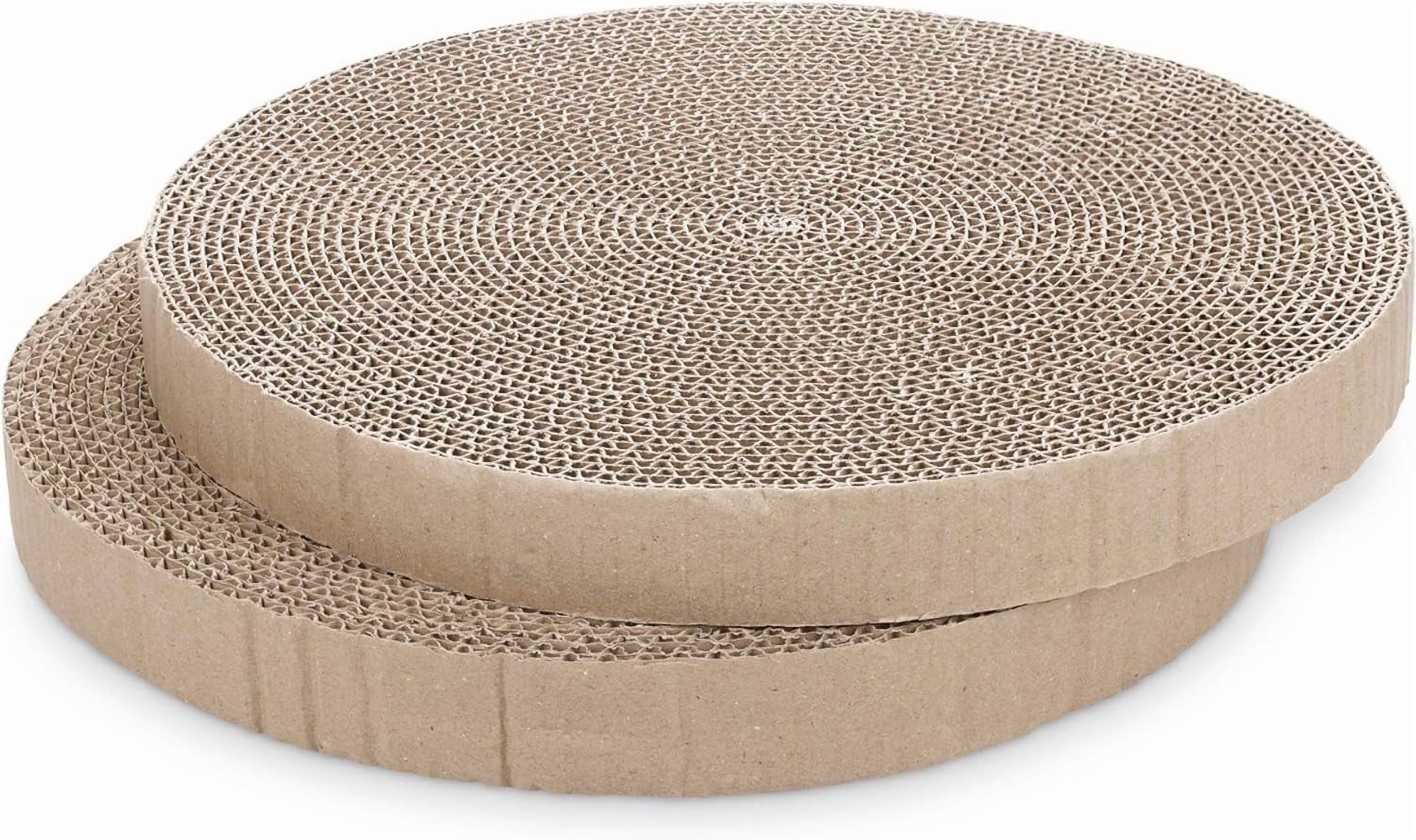 JOPOY Reversible Cardboard Cat Scratching Pad Pair