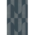 thumbnail image 3 of Blue Retro Funky Geometric Wallpaper R8379, 3 of 5