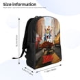 thumbnail image 2 of Tom And Jerry Backpack, Large Capacity Travel Bookbag, Durable Water-Resistant Laptop Backpack For Work, College, And Daily Use, 16.1x11.8x6.5 Inch, 2 of 8
