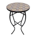 thumbnail image 2 of Mosaic Art Collection Accent Table Sage, 2 of 5