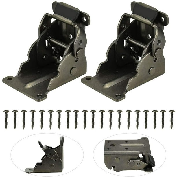 BUZIFU Folding Table Legs Leg Brackets,2 Pack Foldable Table Legs with