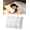 800g, variant on 3D Bread Down Bed Pillows, White Fluffy Soft Gusseted Pillows | Hotel Collection Bed Pillows with Breathable Cotton Shell, Supportive yet Plush for All Sleeping Positions