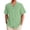 Light Green, variant on PMVFHDE Men Hawaii Shirt Short Sleeve Lapel Linen Casual Sports Beach Holiday Wear Mens Short Sleeve Shirts Brown,S