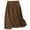 Coffee, variant on Women Linen Skirts Summer A Line Flowy Casual Drawstring High Waist Button Down Midi Skirts with Slit