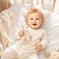 thumbnail image 5 of Plumora Baby Cotton Rattle Teether Set - Organic Cotton Plush Sensory Toy, Car Seat and Stroller Hanging, Chewable Soft Rings, Crib Toys for Infants, Encourages Fine Motor Skills., 5 of 5