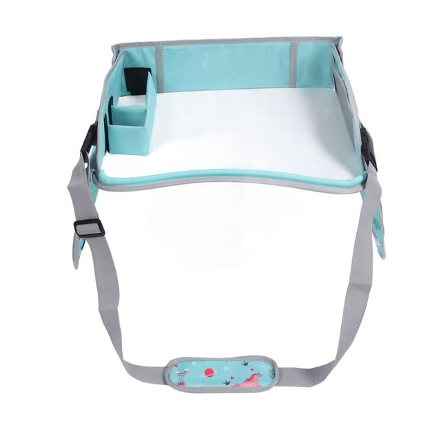 BANDEJA DE VIAJE PARA NIños, Tablero de Dibujo Borrable, Elementos esenciales de Organización, Mesa de Asiento de Coche para Avión y Viaje por Carretera