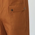thumbnail image 4 of Mens Bib Overall Long Jumpsuit - Cotton Blend, Sleeveless, Button Romper - Casual/Work Wear, 4 of 4