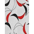 thumbnail image 1 of Ahgly Company Indoor Rectangle Patterned Mauve Taupe Purple Novelty Area Rugs, 2' x 4', 1 of 6
