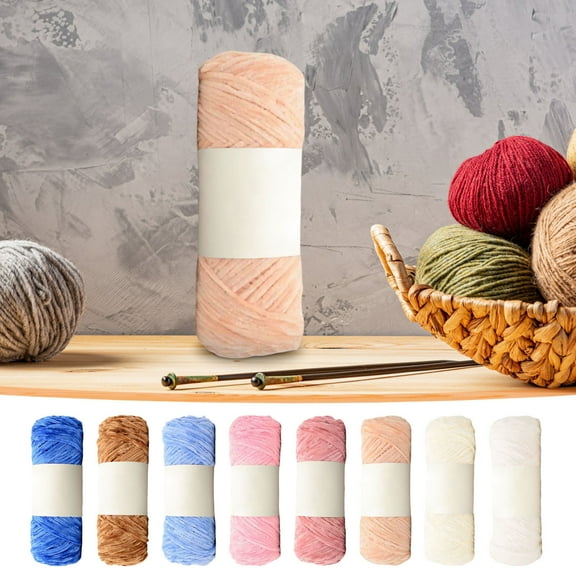 Msgweeeg Blanket Yarn Yarn Hand Woven Crochet Yarn In A Velvet Yarn Friendlyand Soft Yarn for Beginnersand Knitting