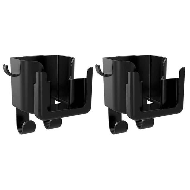 2Pcs Storage Hooks Car Seats Back Hanger Water Cup Phone Holder Bag Hanging Hook