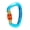 Blue, variant on YIFAEUX Climbing Carabiner Screw Gate Locking Heavy Duty 812KW 25KN Aviation Aluminum D-shaped Ring Outdoor Hiking Snap Hook Clip Safety Buckle