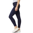 thumbnail image 2 of WallFlower Women's Ultra Skinny Mid-Rise Insta Soft Juniors Jeans (Standard and Plus), 2 of 6