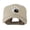 Khaki, variant on Bowling Ball with 4 Pins Embroidered Cap - Black OSFM