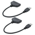 thumbnail image 5 of 2pcs Portable HDD Adapter USB 3.0 to SATA 2.5 Adapter Cable Support for Windows XP 32/64 Bit, 5 of 8