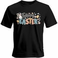 thumbnail image 1 of Mens T Shirts Happy Easter Rabbit Short Sleeve Casual Men's Tee Tops Graphic T-Shirts for Teen Boys/Men, 1 of 8