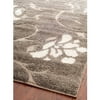 SAFAVIEH Florida Davin Floral Shag Area Rug, Smoke/Beige, 8' x 10'