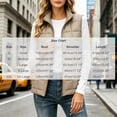 thumbnail image 3 of Byworldtasic Women's Lightweight Quilted Puffer Vest Stand Collar Zip Up Outerwear Sleeveless Jacket with Pockets, 3 of 9