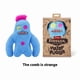thumbnail image 2 of Creative Gifts Ugly Cute Toys,Funny Ugly Monster, Plush,Collectible ,Funny Ugly Monster Plush Toy（blue）, 2 of 5