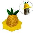 thumbnail image 5 of Fashion Pineapple Hat Yellow Unisex Adjustable Hat for Outdoor Beach Parties for Sun Protecting, 5 of 7