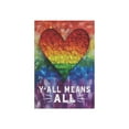 thumbnail image 4 of Yall Means All Flag, Gay Pride Garden Flag, Gay Rainbow Flag ID-0518-OEDJ, 4 of 4