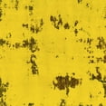 thumbnail image 1 of Ahgly Company Indoor Square Abstract Yellow Modern Area Rugs, 5' Square, 1 of 4