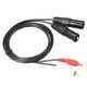 thumbnail image 2 of Cable Conexión Audio 2 RCA A Doble XLR Male, 2 of 8