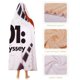 thumbnail image 4 of 2001: Una Odisea del Espacio Manta Capa con Capucha Anti-Bolitas, Manta de Lana Ártica Suave, Manta Portátil de Felpa Ligera y Lujosa, Poncho para Siesta en Casa y Oficina, 100*130cm, 4 of 6