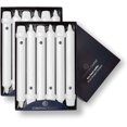 thumbnail image 1 of Bougie Coloniale Bougie Effilée Non Parfumée, Collection Classique, Blanche, 8 Po, Lot de 12 - jusqu'à 6 Heures de Combustion, 1 of 6