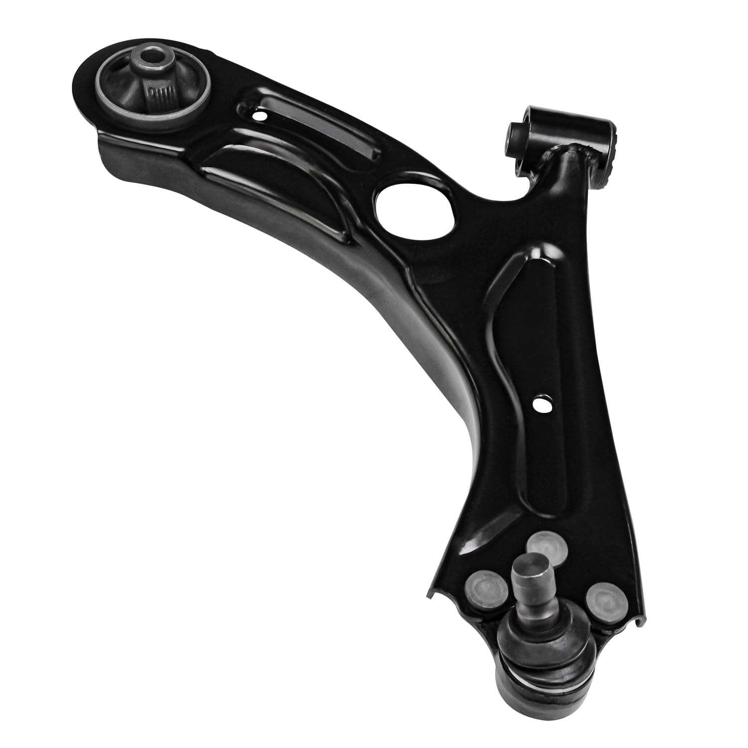 Detroit Axle - Front Lower Right Control Arm w/Ball Joint Assembly for 2012-2020 Chevrolet Sonic 2013 2014 2015 2016 2017 2018 2019 Replacement
