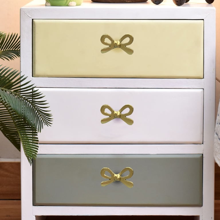 slim fit dress slacks Goldenwarm Exquisite Bow Knob Gold Brass Drawer Knobs Dresser Handle Decor  Furniture Hardware