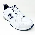 thumbnail image 3 of Size 11.5 - New Balance 608v5 White Navy, 3 of 6