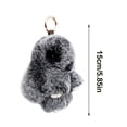 thumbnail image 5 of Bunny Keychain, Christmas Bunny Keychain, Cute Bunny Keychain for Women Keyrings & Keychains, Handmade Soft Bunny Pompom Keychain, Bunny Keychain Plush for Bags,phones,keys, 5 of 8