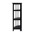 thumbnail image 2 of 38.75" Folding 4 Tier Corner Shelf Black", 2 of 7