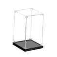 thumbnail image 1 of Vitrina de figuras,Vitrina de acrílico Caja de exhibición de objetos coleccionables,Organizador de vitrina de figuras de coches de juguete fundidos a presión,Estuche 10cm x 10cm x 15cm, 1 of 9
