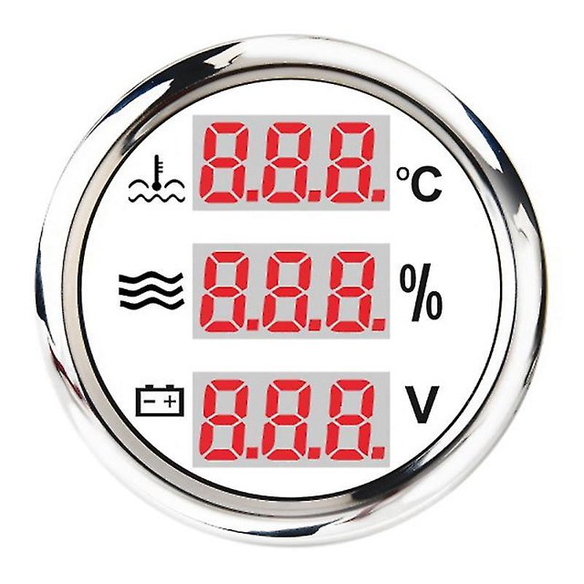 52 mm 3 en 1 función Gau digital con alarma