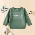 thumbnail image 2 of Vedolay Boys Sweatshirts Kids Girls Loose Tops Soft Long Sleeve Tops Green,130, 2 of 5
