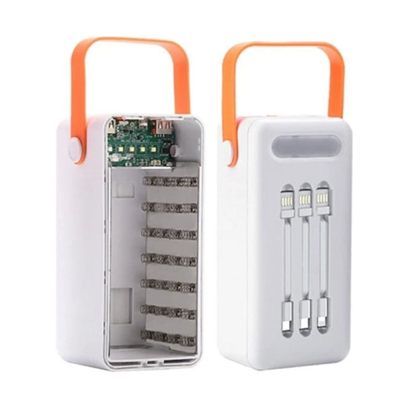 Dual USB 28X18650 Case Mobile Phone Fast Storage DIY (Standard Edition Black)