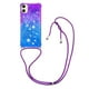 thumbnail image 1 of Funda para Samsung Galaxy A05 Brillantina Líquida Divertida Reluciente y con Cristales en Movimiento Cuerpo Cruzado con Cordón Ajustable, 1 of 5