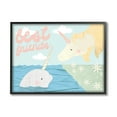 thumbnail image 2 of Stupell Industries Best Friends Narwhal and Unicorn Collage, 24 x 30,Design by Daphne Polselli, 2 of 5