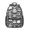 Skull Gothic Pattern, variant on Skull Gothic Pattern Backpack for School, Cute School Bag with Adjustable Shoulder Straps and Padded Back, 15.3"x11"x6.7"