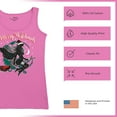 thumbnail image 6 of Merry Witchmas Women's Tank Top Cute Funny Christmas Witch Flying Broom Tis The Season Xmas Jolly Festive Spirit, 6 of 7