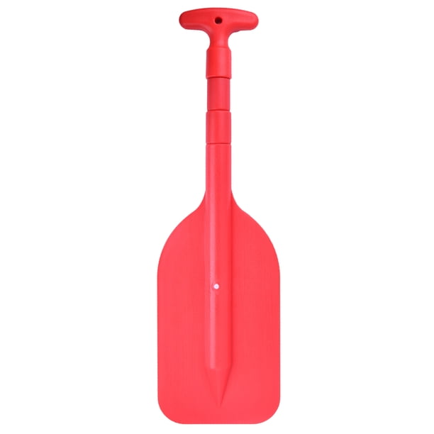 Paleta Telescópica, Eje De Aleación De Aluminio Con En T, Ajustable De 21,2" A 41,7" Para Navegación, Color Negro