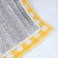 thumbnail image 5 of Picnic Mat 3-Layer Thickened, 200x150cm Waterproof Camping Tent Ground Mat, Non-Slip Outdoor Spring Outing Seat Cushion, Yellow Lawn Blanket for Beach, Hiking & Holiday Events, 5 of 6