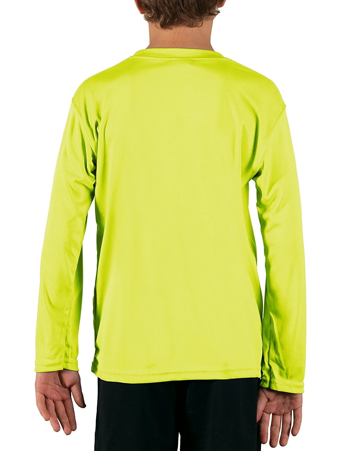 Sun Protection Quick-Dry Long Sleeve T-Shirt Vapor Apparel Youth UPF 50