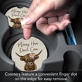 thumbnail image 3 of Thirstystone "Messy Hair Cow" Single Absorbent Stone Car Coaster, 3 of 6