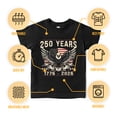 thumbnail image 5 of Patriotic Eagle America 250 Years Shirt, 1776–2026 Anniversary T-shirt, 5 of 6
