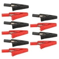 thumbnail image 3 of Clip de Test Électrique, 10 Pcs Clips de Batterie 6mm Pince de Câble de Voiture Réponse Rapide, 3 of 8