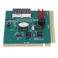 thumbnail image 4 of PCI Motherboard Diagnostic Card with Manual for Home Networking PC Desktop Computer Accessories for ISA PCI Bus Mian Board Green, 4 of 6