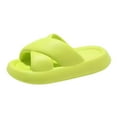 thumbnail image 2 of Zapatillas de almohada con punta abierta, antideslizantes, para baño interior y exterior 38 39 Yuyangstore zapatillas de casa, 2 of 8