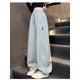 thumbnail image 5 of Odeerbi 5-14 Años Niñas Pantalones de Chándal Workout Athletic Sports Pantalones de Pierna Ancha Primavera Verano Casual Cordón Joggers, 5 of 9